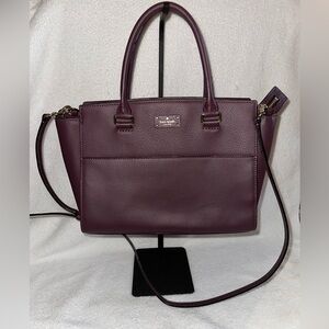 Kate Spade ♠️ plum small/medium lana grove street handbag
